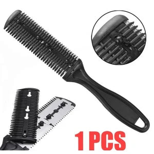 1PCS Double Sided Hair Thinning Razor Comb Professional Salon Hairdressing Trimmer (CLS-149982780)