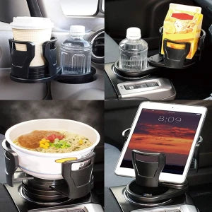 2 in 1 Multifunctional Car Drink Cup Holder Organizer (CLS-2391092)