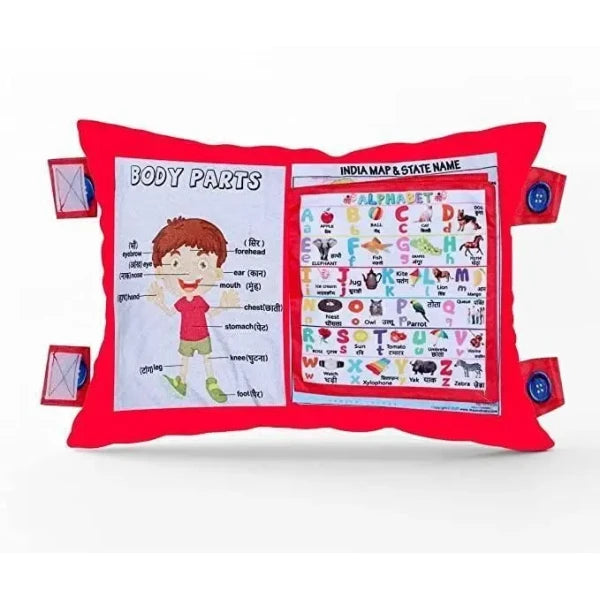 Baby Learning Cushion Pillow Book Pack of 2