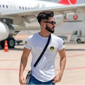 Men’s Stylish T-shirt Cotton Blend Solid Full Sleeves