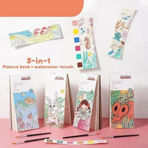 Water Coloring Books (3 pcs)