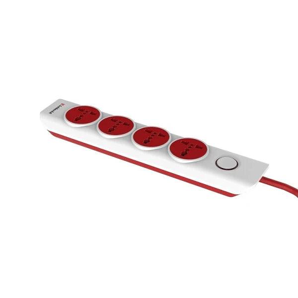 4X1 Power Strip (With 4-Outlet International Sockets, Master Switch, Indicator And 2M Power Cord (CLS-2391065)