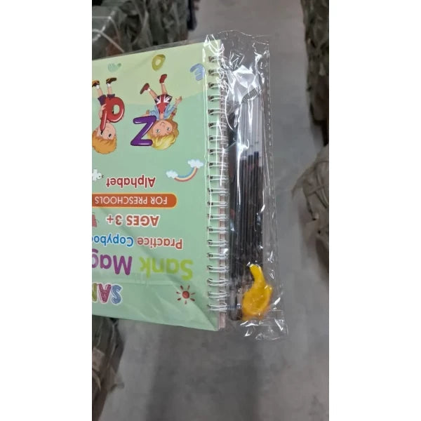 Sank Magic Practice Copybook (4 BOOKS,1 PEN,1 GRIP,10 REFILL)