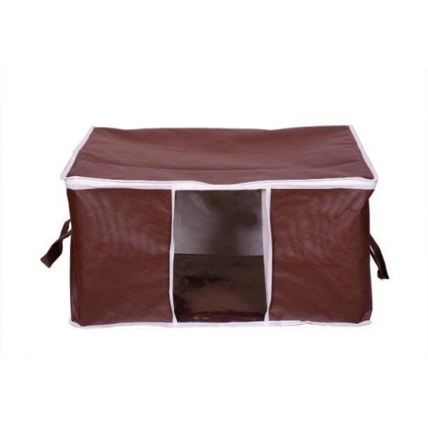 Solid Non Woven Storage Organizer (Set of 3)