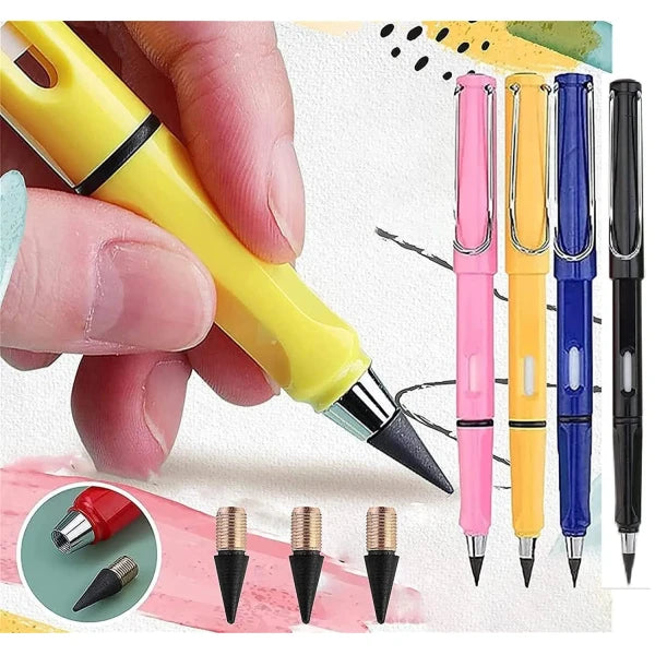 Reusable and Erasable Metal Writing Pens