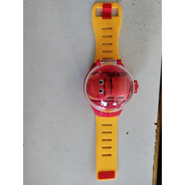 Speed Up Car Cartoon Mini Watch Car Toy, Usb Rechargeable Remote Control Toy