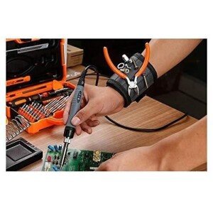 Magnetic Wrist Band for Holding Small Metal Accessories & Tools