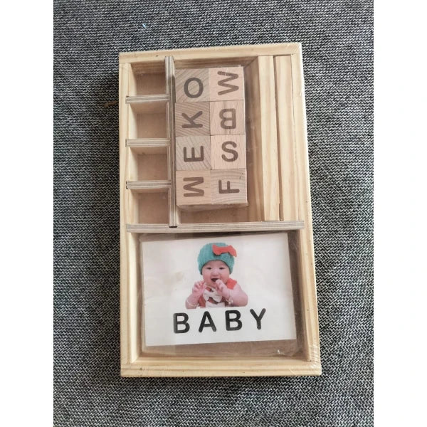 Wooden Blocks Spelling Game