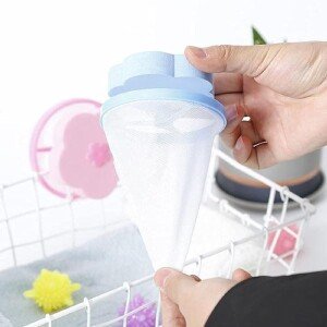 Washing Machine Floating Lint Mesh Bag (Pack of 3)f