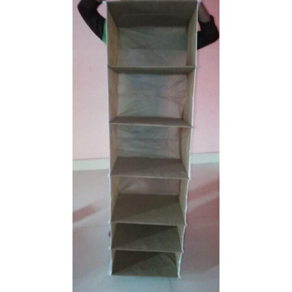 6 Shelves Foldable Hanging Wardrobe Organizers