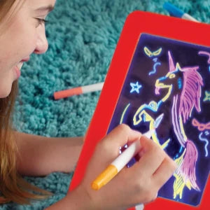 Multicolor Plain LCD Writing Screen Tablet Drawing Board for Kids