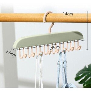 Hanger for Closet, Plastic Underwear Suspender Hanger, Multifunctional Clothes Hanger