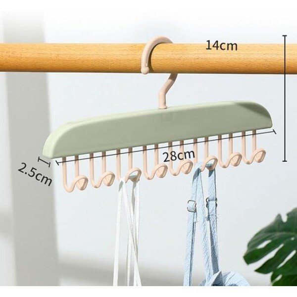 Hanger for Closet, Plastic Underwear Suspender Hanger, Multifunctional Clothes Hanger