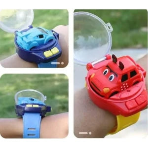 Speed Up Car Cartoon Mini Watch Car Toy, Usb Rechargeable Remote Control Toy