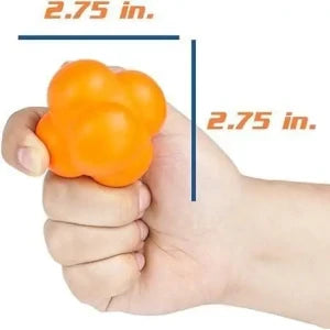 Reaction Ball Sporting Goods Hi-Bounce Reaction Ball Agility Trainer improve alertness, and enhance agility.