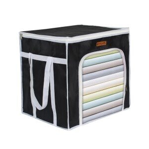 Hanging Wardrobe Organizer- 3 Shelves Non-Woven Fabric Hanging Storage Wardrobe Organizer