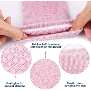 2 Pair Baby Crawling Elbow pad Baby Leg Warmer Baby Kneecap (Multi Color)