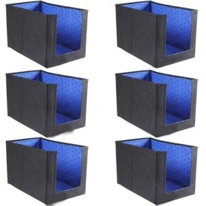 Closet Organizer-Foldable Shirts and Clothing Organizer Stackers(Pack of 6)