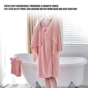 Women’s Quick-Drying Absorbent Towel with Hair-Drying Cap Set