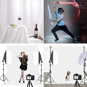 8 x 10 ft White Screen Backdrop Background for Photography Video Studio (Stand NOT Included) (CLS-2391075)