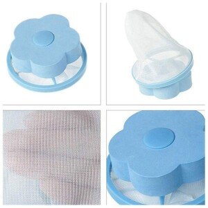 Washing Machine Floating Lint Mesh Bag (Pack of 3)f