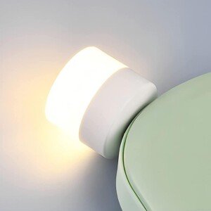 USB Plug and Play Light USB LED Light for Car Bulb, Indoor, Outdoor, Reading, Sleep 4pcs Led Light (White) ( Pack of 10 )