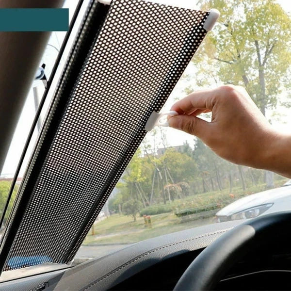 Automatic Sun Shade Curtain for Car & Home (70 x 125,Pack of 2,Multicolor) (CLS-2391352)