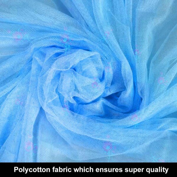 Blue Mosquito Net for Double Bed (CLS-2390177)