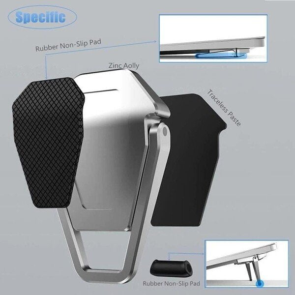 Combo of Folding Portable Laptop Stand (Pack of 2) (CLS-2391336)