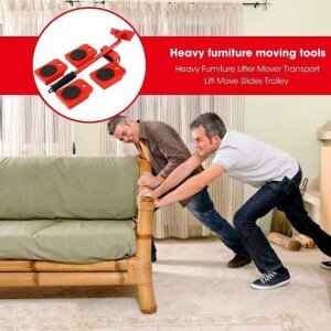 Furniture Lifter- Easy Moving Sliders With 360 Degree Rotatable Pad (Set 5) (CLS54084)