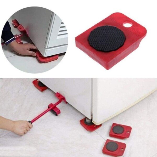 Furniture Lifter- Easy Moving Sliders With 360 Degree Rotatable Pad (Set 5) (CLS54084)