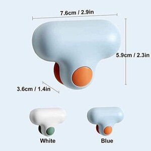 Glass Cleaner- T-Shaped Descaling Glass Brush, Bathroom Toilet Glass Mirror Wiper, Cleaning Brush( Pack of 2) (CLS-2309921)