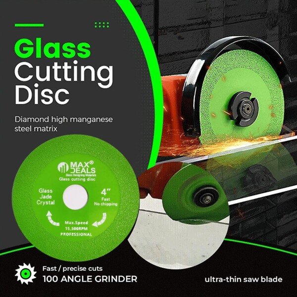 Max Deals 105mm Glass Cutting Disc – Your Ultimate Solution for Precise Glass and Ceramic Cutting (CLS-308674225)