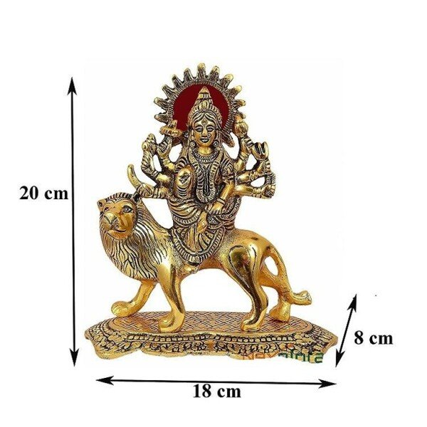 Goddess Durga Maa Metal Idol (CS1411832)