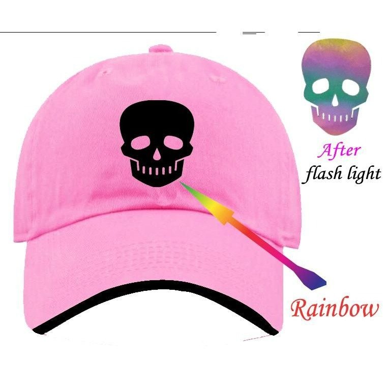 Trendy Night Reflector Skull Cap – Pink (KK-2263440)