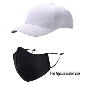 Classy Printed Cotton Cap – Yellow (KK-2215813)