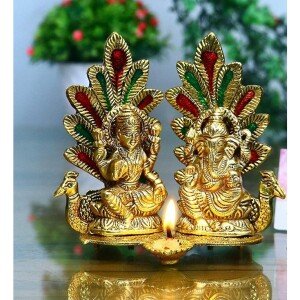 Radha Krishna Idol on Jhula Showpiece (CS-1636263)