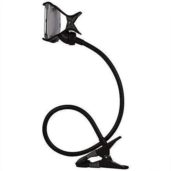 Lazy Stand Mobile Phone Mount Super Flexible Durable Strong Grip Stand 360 Degree Rotation- (Black) (CLS-2391311)