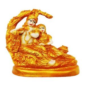 Lord Radha Krishna Idol Showpiece – 18 cm (CS-2357304)