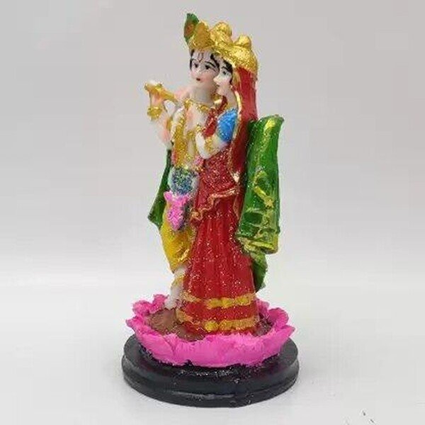 Lord Radha Krishna Idol Showpiece – 19 cm (CS-2357301)