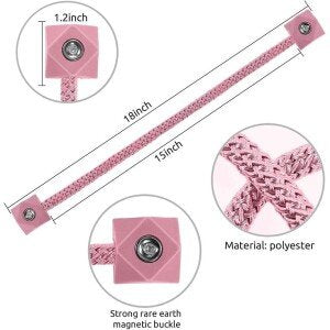 Magnet Curtain Tiebacks Drapery Holdback Binding Tie (Pack of 2) (CLS-2391093)