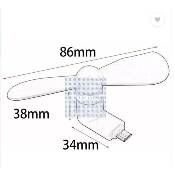 Mini Portable Cell Phone Fan (CLS-2248706)