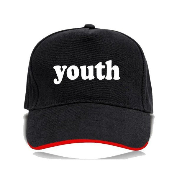Plain Youth Unisex Cap – Black (KK-2263763)