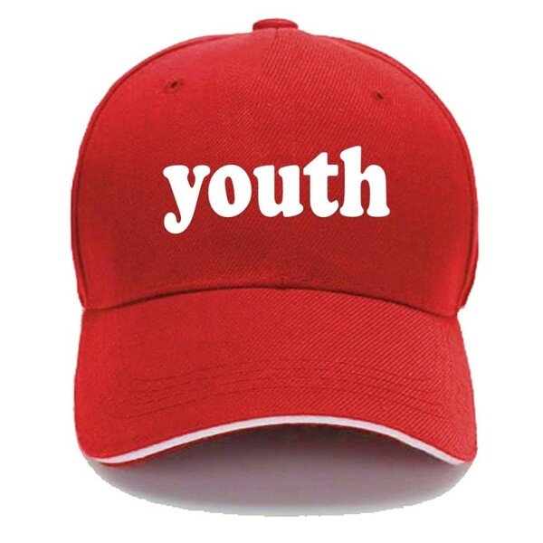 Plain Youth Unisex Cap – Black (KK-2263763)