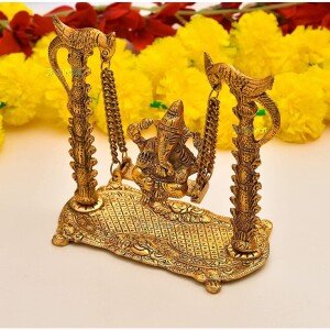 Vastu, Feng Shui, Three Legged Frog Showpiece With Coin For Health, Wealth And Happiness, Decorative Showpiece for Home Decor – 7 cm (CS-2357310)