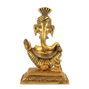 Oxide Metal Lord Ganesha Idol Statue (CS-2361799)