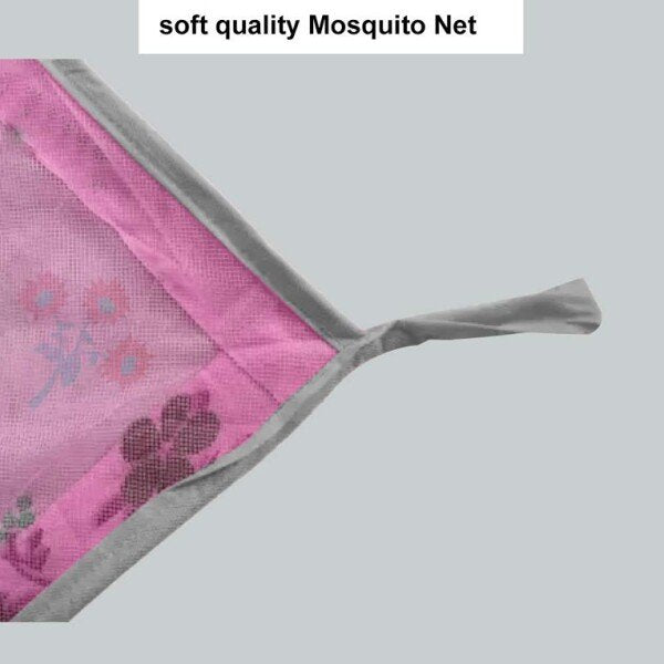 Pink Mosquito Net for Double Bed (CLS-2390176)