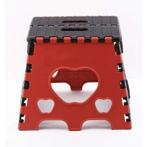 Plastic Multipurpose Portable 150 kg Capacity Folding Stool (12 Inch Height) (CLS-2389955)