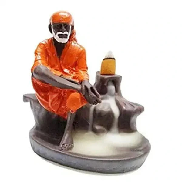 PolyResin Sai Baba Smoke Fountain (CS-2357782)