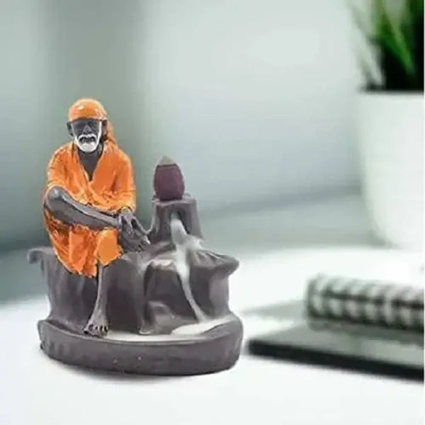 PolyResin Sai Baba Smoke Fountain (CS-2357782)